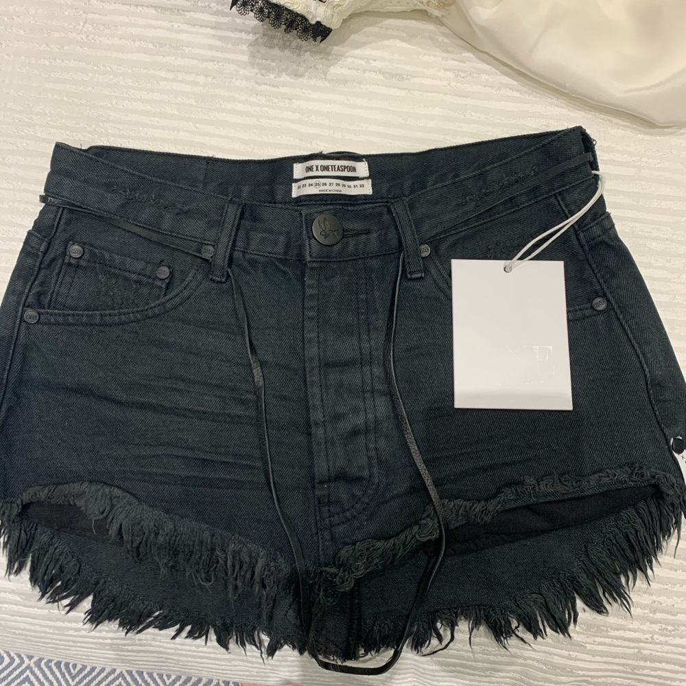 One Teaspoon Mini Blck Shirt